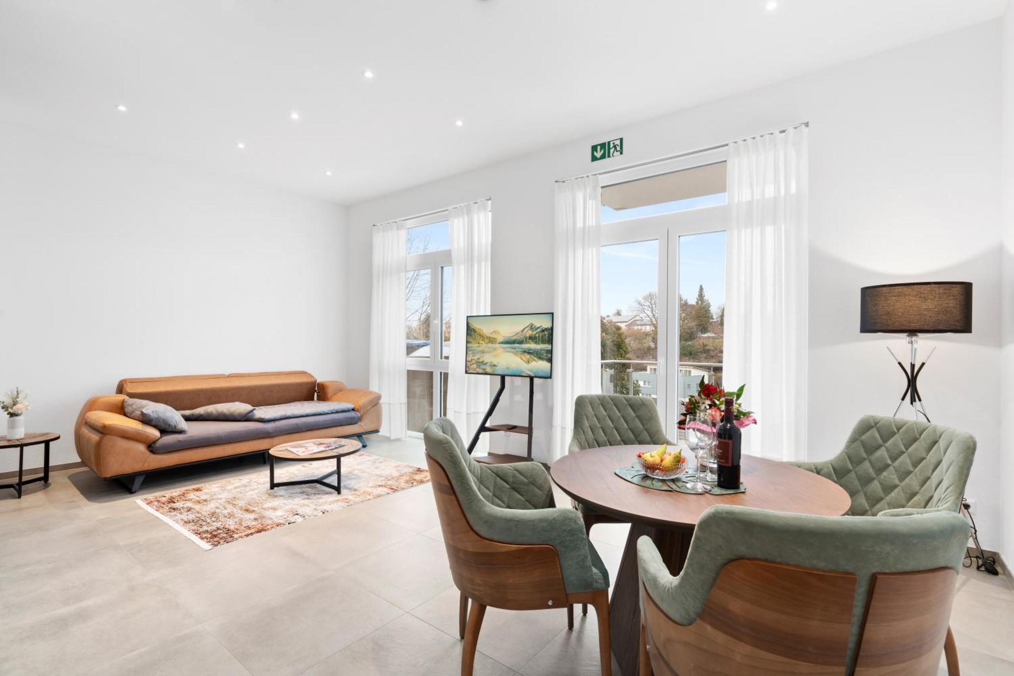 Premium Smartapart Julia Zentral Und Modern Mit Smarthome Tettnang Exterior foto